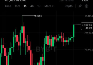 속보) 🚀💥 비트코인 7만1천 달러 돌파