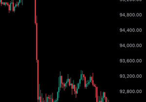 속보) 비트코인 9.2만 달러 하회