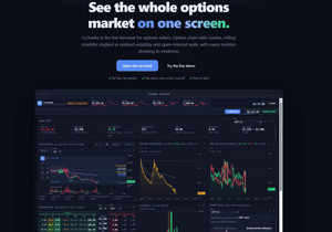 📊 CoTrader: 옵션 셀러들을 위한 실시간 터미널