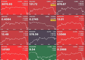 오늘 전부 떡락 중이다 🚨