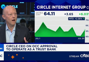속보: 🇺🇸 서클 CEO, CNBC에서 GENIUS ACT와 CLARITY ACT 언급