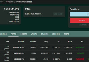 🐳 오늘 트럼프의 크립토 연설 앞두고 한 고래가 크립토 시장을 숏 때리는 중.