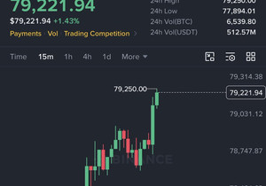 비트코인이 다시 $79,000 돌파.