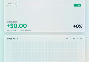 내 GROK 봇에 $53이랑 규칙 하나만 줬다: 움직임이 작을수록 레버리지는 크게.