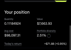 2025년 1월 1일부터 하루 20달러씩 BTC 투자 시작함