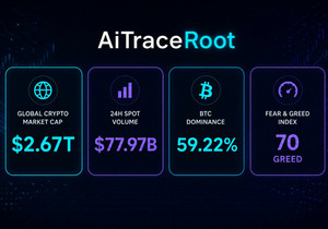 ✦ AiTraceRoot V2 마켓 스냅샷