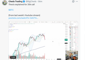 한 달 전 Cheds Trading이 내 예측을 비웃었다.