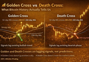 골든크로스랑 데드크로스는 예측이 아니라 후행 지표임. 단독으로 보기보단 기존 추세를 확인하는 용도로 쓸 때 …