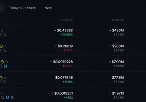 지난 24시간 거래대금 상위 Pump.fun 코인 👀