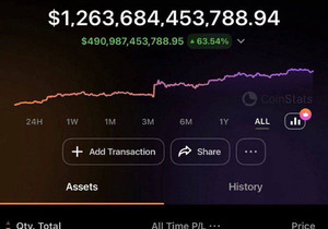 나 이제 공식적으로 BTC 억만장자야! 🙏