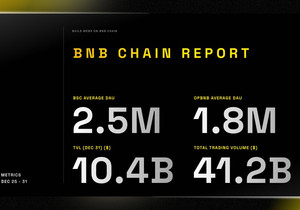 지난주 BNB 체인 주요 지표: