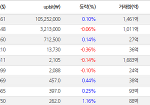 김치 프리미엄 줄어드는게 슬슬 불안한디