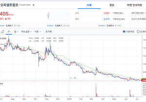 트럼프 코인 차트가 지리는이유