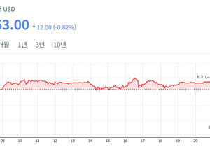 환율 도대체 어떻게 떨구는겨 ㅋㅋㅋ