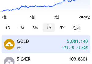 금 5000불 돌파 지금봤네