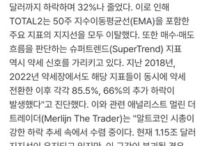 [속보] 알트불장 얼마 안남았다