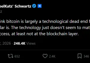 리플 CTO '비트코인 기술적 한계에 마주쳤다'