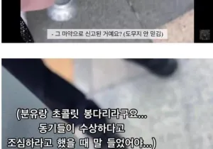 기영이 따라하다 경찰에 신고당함.jpg