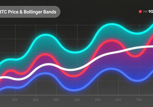 비트코인 볼린저 밴드가 포물선형 강세 신호 발생, 2023년 말 랠리 재현 가능성