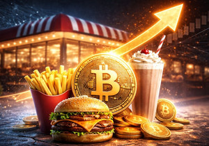 스테이크앤셰이크 비트코인 결제 9개월 만에 동일 매장 매출 18% 증가