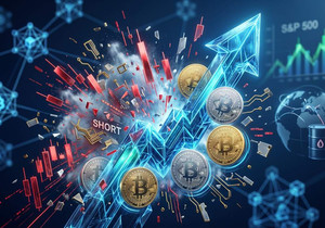 비트코인 7만 6000달러 붕괴, 숏 포지션 5억 달러 청산