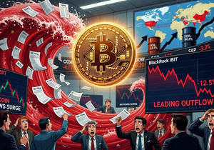 비트코인 ETF 2억9600만달러 순유출 위험 회피 심리 확산