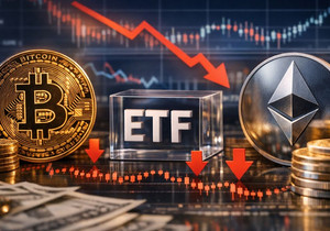 이더리움·비트코인 ETF 대규모 유출 속 기관 수요 냉각