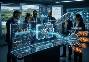 아일랜드 CAB 500 BTC 지갑 해킹 성공 3억7800만 달러 비트코인 사건 돌파구