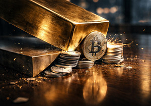 금 5.5조달러 시장 변동이 비트코인 랠리 촉발할 전망