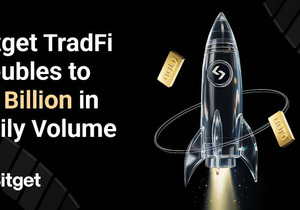비트겟 TradFi 일일 거래량 40억 달러로 급증, 암호화폐 트레이더들의 글로벌 시장 진출 가속화