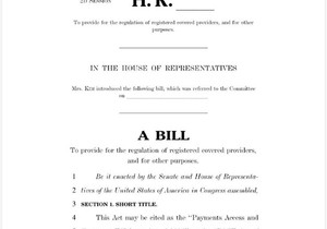 미국, 핀테크 및 암호화폐 기업을 위한 PACE 법안 발표