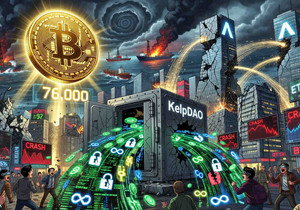 비트코인 76,000달러 회복, DeFi 생태계 KelpDAO 해킹으로 140억 달러 손실