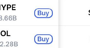$HYPE, $SOL 가격 역전 소식