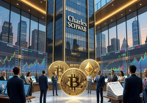 찰스슈왑, 올해 상반기 비트코인·이더리움 현물거래 서비스 출시