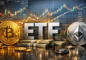 ETF 자금 유입 1억7400만달러 반등 이더리움 비트코인 앞서