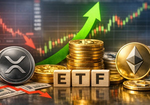 XRP ETF 자금유입 64만달러 그쳐 BTC·ETH 1억5500만달러 대거 유입