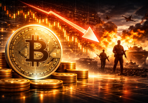 비트코인 이란 긴장 고조로 3.5% 하락, 암호화폐 랠리 중단