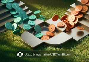 Utexo, Tether 주도 750만 달러 투자 유치 비트코인 네이티브 USDT 결제 인프라 개발