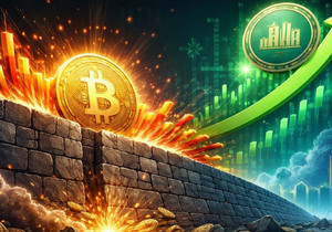 비트코인 저항선 견고, 캔톤 시장 상승 주도 반복 패턴