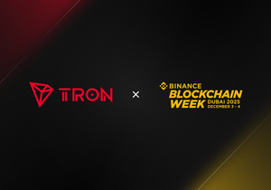 저스틴 선 바이낸스 스퀘어 실시간 출연 트론DAO 바이낸스 블록체인 위크 2025 골드 스폰서 참여