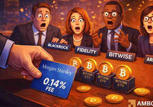 모건 스탠리 비트코인 ETF, 블랙록 IBIT보다 44% 저렴한 수수료로 시장 진출
