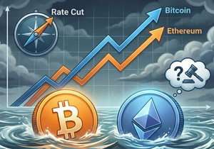 금리 인하 기대에 비트코인·이더리움 동반 상승, 변동성 경계 심리 고조