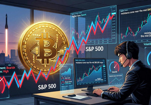 비트코인 S&P500 하회 6개월 지속…반등 전환 가능성 제기