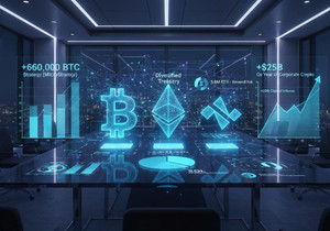 2025년 최대 비트코인·암호화폐 자금 보유 전략