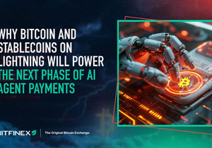 Bitfinex 라이트닝네트워크상 비트코인·스테이블코인 AI 에이전트 결제 기반 강조