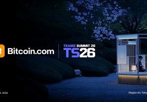 Bitcoin.com, TeamZ Summit 2026 참가로 도쿄에 글로벌 Web3 무대 열어