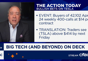 테슬라 강세 옵션 베팅 실적 주간 대형 거래 부각