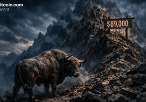 비트코인 8만9천달러 저항선 돌파 실패 지속