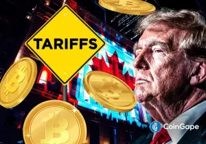 트럼프 캐나다 100% 관세 위협 속 비트코인 89,000달러 지지