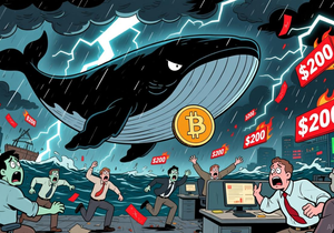 비트코인 고래 일일 2억달러 손실 카피툴레이션 신호 시장 바닥 아님